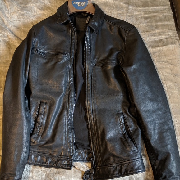 All Saints Other - Allsaints Lark Leather Jacket